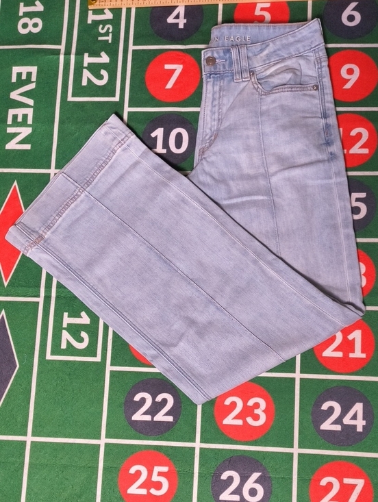 American Eagle Outfitters Denim - American Eagle Light Wash Flare Jeans Size 2 X-Long